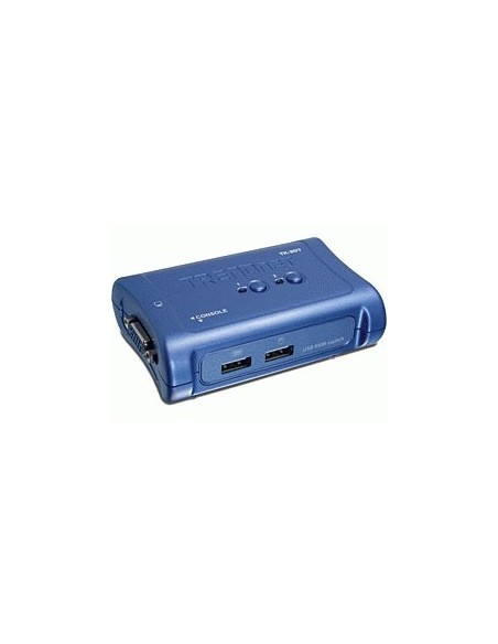 Trendnet TK-207K interruptor KVM Azul