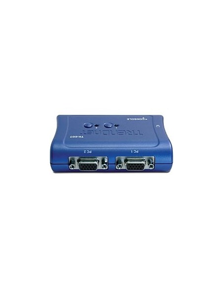 Trendnet TK-207K interruptor KVM Azul