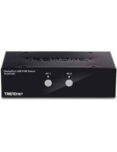 Trendnet TK-241DP interruptor KVM Negro