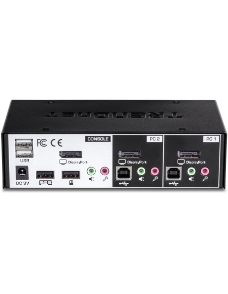 Trendnet TK-241DP interruptor KVM Negro