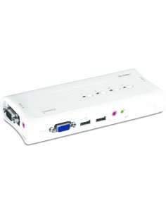 Trendnet TK-409K interruptor KVM Azul
