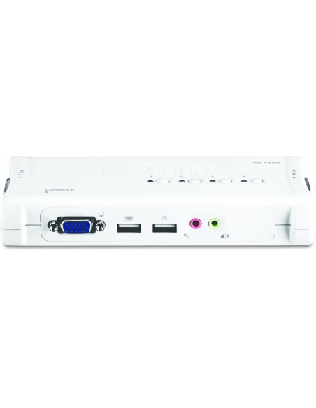 Trendnet TK-409K interruptor KVM Azul