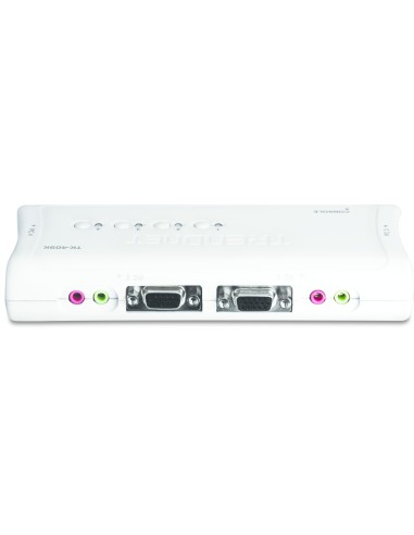 Trendnet TK-409K interruptor KVM Azul