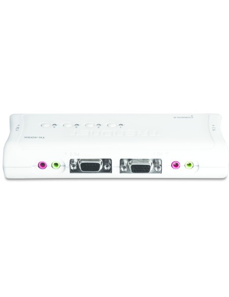 Trendnet TK-409K interruptor KVM Azul