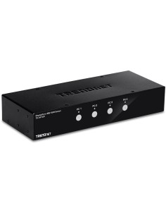 Trendnet TK-441DP interruptor KVM Negro