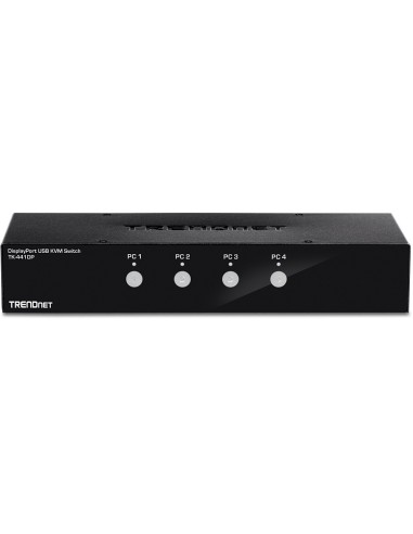 Trendnet TK-441DP interruptor KVM Negro