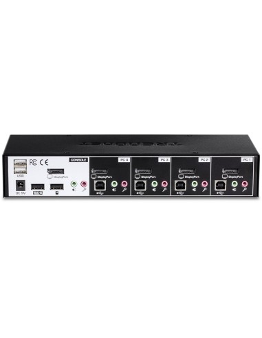 Trendnet TK-441DP interruptor KVM Negro