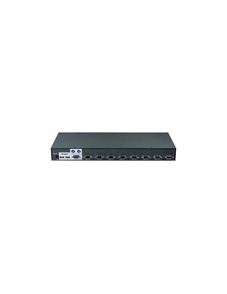 Trendnet TK-803R 8-Port USB PS 2 Rack Mount KVM Switch interruptor KVM Montaje en rack