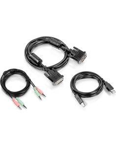 Trendnet TK-CD06 cable para video, teclado y ratón (kvm) Negro 1,8 m
