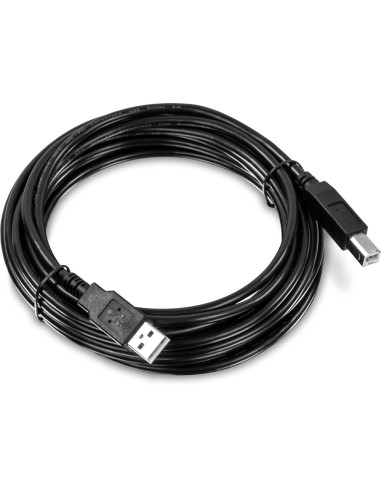 Trendnet TK-CD15 cable para video, teclado y ratón (kvm) Negro 4,5 m