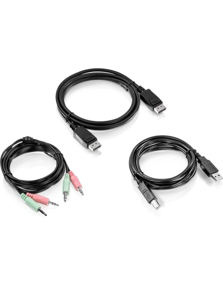 Trendnet TK-CP06 cable para video, teclado y ratón (kvm) Negro 1,83 m