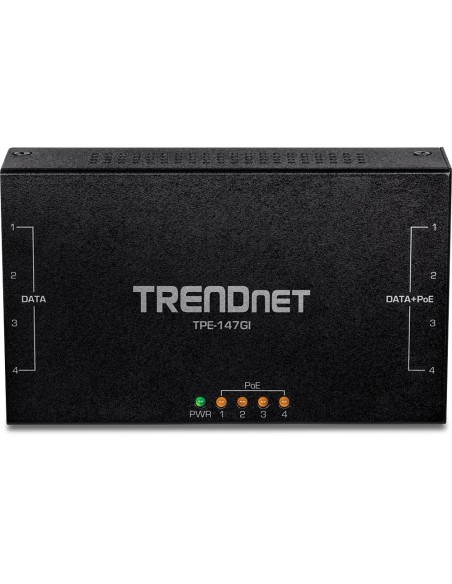 Trendnet TPE-147GI adaptador e inyector de PoE Gigabit Ethernet