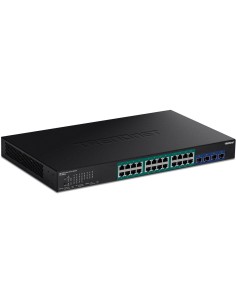 Trendnet TPE-30284 switch Gestionado L2 L4 Gigabit Ethernet (10 100 1000) Energía sobre Ethernet (PoE) 1U Negro