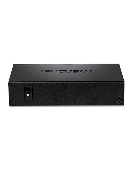 Trendnet TPE-LG50 switch No administrado Gigabit Ethernet (10 100 1000) Energía sobre Ethernet (PoE) Negro