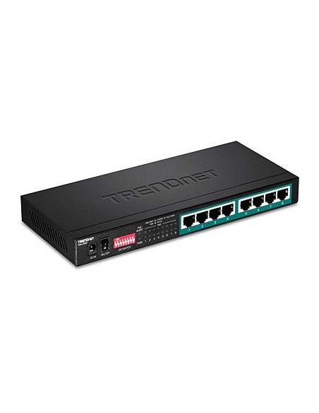 Trendnet TPE-LG80 switch No administrado Gigabit Ethernet (10 100 1000) Energía sobre Ethernet (PoE) Negro