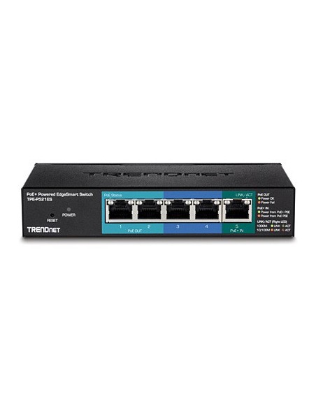Trendnet TPE-P521ES switch Gestionado Gigabit Ethernet (10 100 1000) Energía sobre Ethernet (PoE) Negro