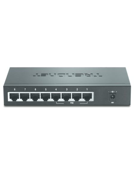 Trendnet TPE-S44 switch No administrado Energía sobre Ethernet (PoE) Azul