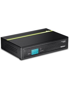 Trendnet TPE-S50 switch No administrado L2 Fast Ethernet (10 100) Energía sobre Ethernet (PoE) Negro