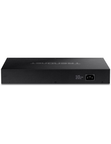 Trendnet TPE-TG182 switch Gigabit Ethernet (10 100 1000) Energía sobre Ethernet (PoE) 1U Negro