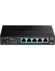 Trendnet TPE-TG350 switch No administrado 2.5G Ethernet (100 1000 2500) Energía sobre Ethernet (PoE) Negro 2