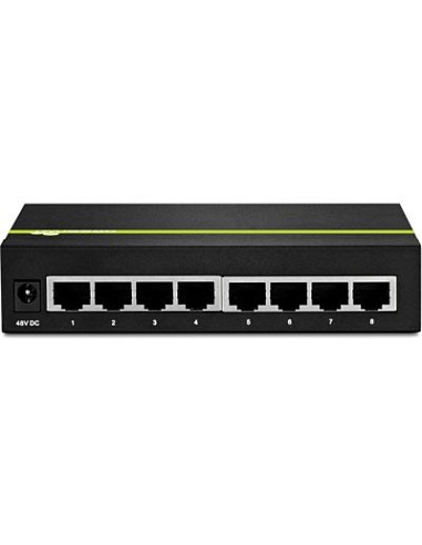 Trendnet TPE-TG44G switch No administrado Energía sobre Ethernet (PoE) Negro