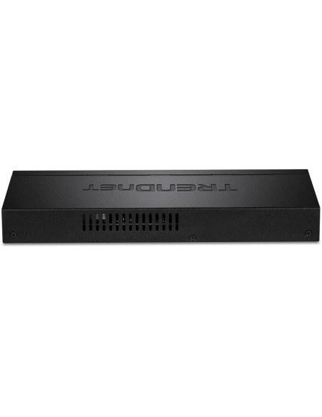 Trendnet TPE-TG84 switch No administrado Gigabit Ethernet (10 100 1000) Energía sobre Ethernet (PoE) Negro