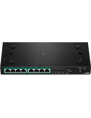 Trendnet TPE-TG84 switch No administrado Gigabit Ethernet (10 100 1000) Energía sobre Ethernet (PoE) Negro