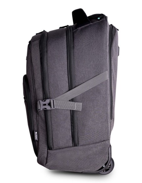 Urban Factory TPE15UF mochila Mochila de viaje Gris Tereftalato de polietileno reciclado (rPET)