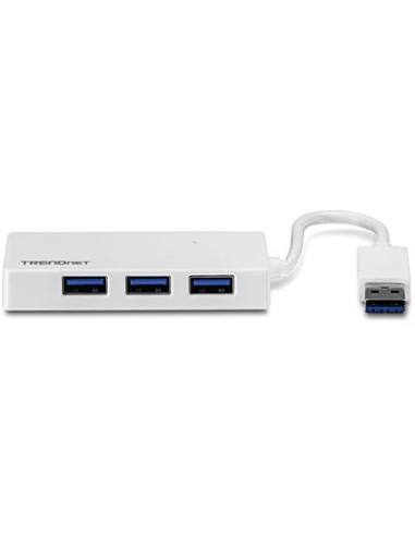 Trendnet TU3-H4E hub de interfaz 5000 Mbit s Blanco