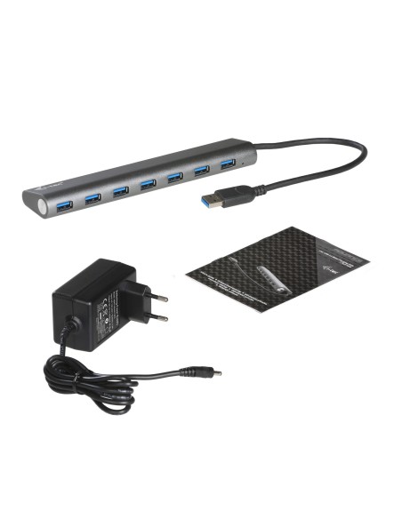 i-tec Metal Superspeed USB 3.0 7-Port Hub i-tec Metal Superspeed USB 3.0 7-Port Hub