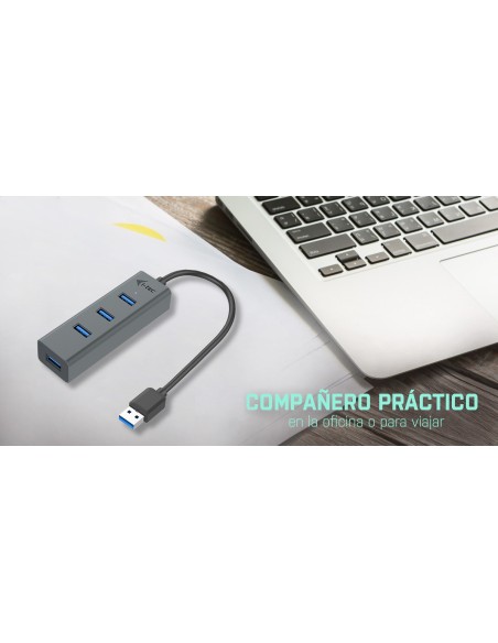 i-tec Metal USB 3.0 HUB 4 Port i-tec Metal USB 3.0 HUB 4 Port
