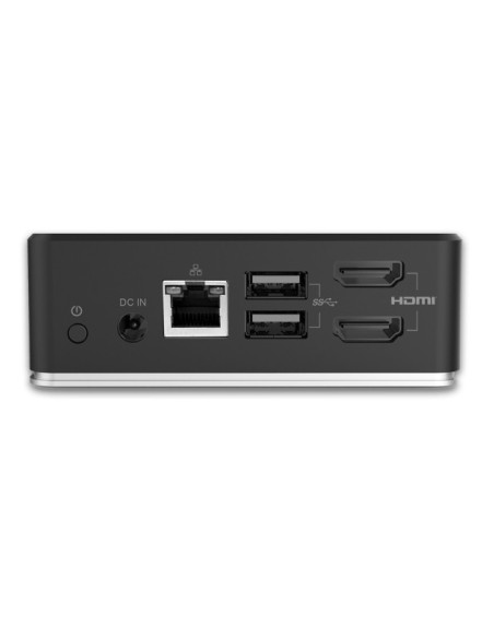 V7 Docking Station universal USB-C con HDMI dual, audio combinado de 3,5 mm, Gigabit Ethernet, 3 puertos USB 3.1 y PD de 85W