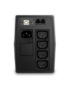 V7 Onduleur 600 VA avec 6 prises, écran LCD tactile (UPS1P600E) 2