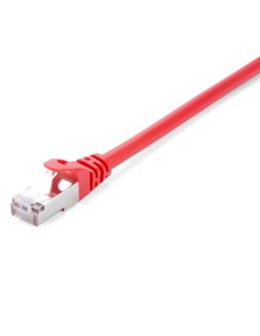 V7 Cable rojo Cat6 blindado (STP) con conector RJ45 macho a RJ45 macho 10m 32.8ft