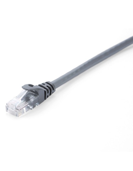 V7 Cable gris Cat6 no blindado (UTP) con conector RJ45 macho a RJ45 macho 3m 10ft
