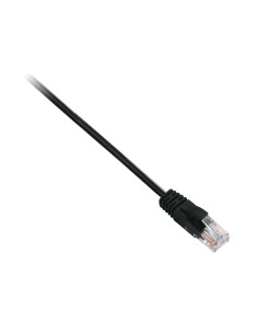 V7 Cable negro Cat6 no blindado (UTP) con conector RJ45 macho a RJ45 macho 10m 32.8ft
