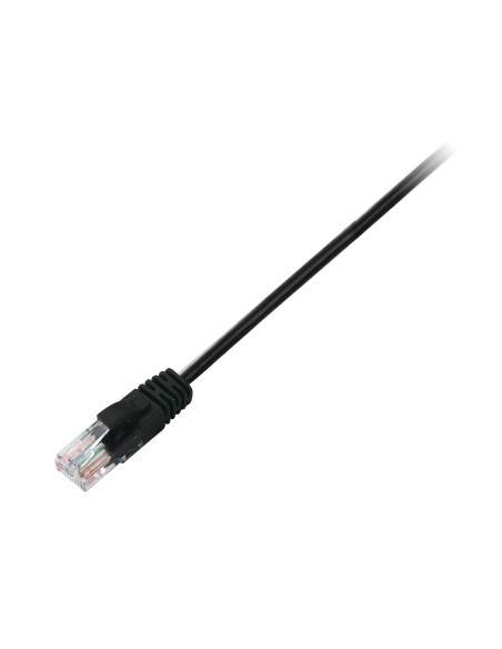 V7 Cable de red CAT6 STP 0.5M Negro