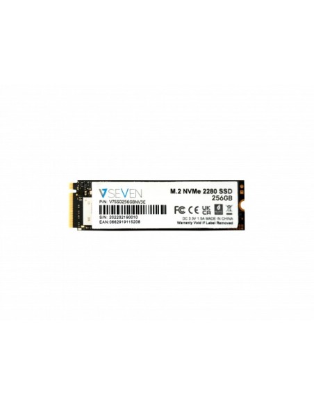V7 V7SSD256GBNV3E unidad de estado sólido 256 GB M.2 Serial ATA III NVMe 3D TLC