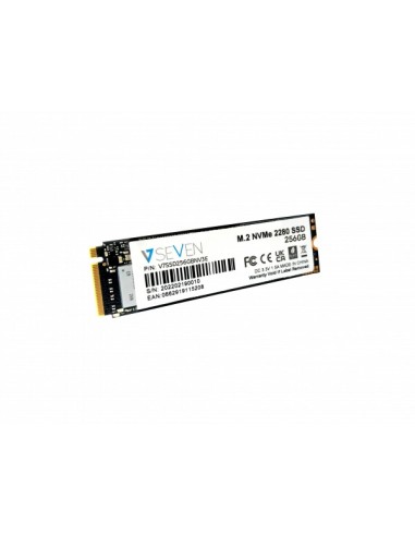 V7 V7SSD256GBNV3E unidad de estado sólido 256 GB M.2 Serial ATA III NVMe 3D TLC