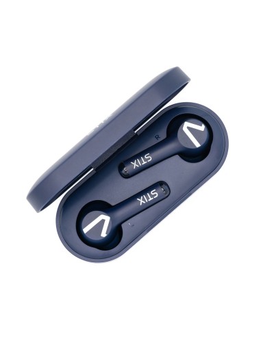 Veho STIX Auriculares Inalámbrico Dentro de oído Llamadas Música Bluetooth Azul