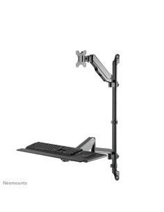 Neomounts WL90-325BL1 Soporte de pared para puesto de trabajo de pie sentado 17-32" - resorte de gas 2