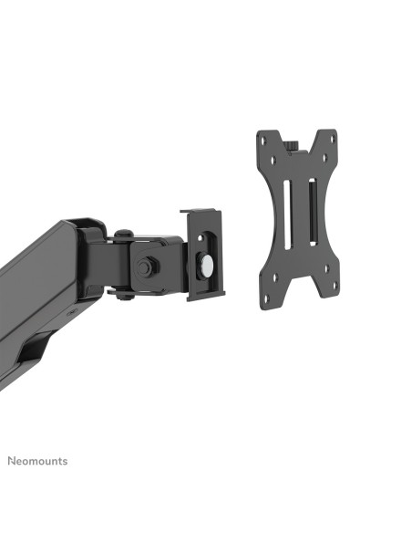 Neomounts WL90-325BL1 Soporte de pared para puesto de trabajo de pie sentado 17-32" - resorte de gas