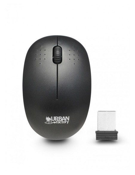 Urban Factory Free ratón Oficina Ambidextro RF inalámbrico Óptico 1000 DPI Urban Factory Free ratón Oficina Ambidextro RF inalámbrico Óptico 1000 DPI