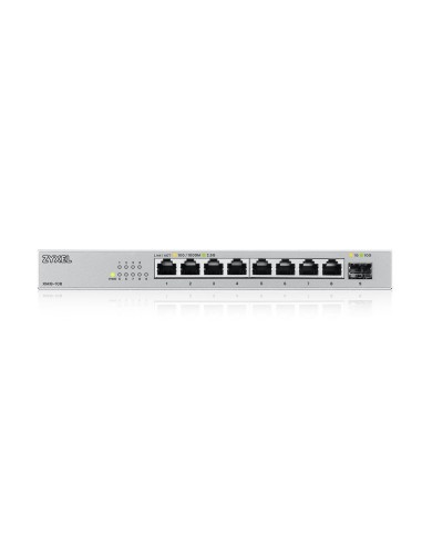 Zyxel XMG-108 No administrado 2.5G Ethernet (100 1000 2500) Plata