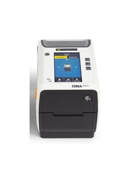 Zebra ZD611-HC impresora de etiquetas Transferencia térmica 203 x 203 DPI 203 mm s Inalámbrico y alámbrico Ethernet Bluetooth