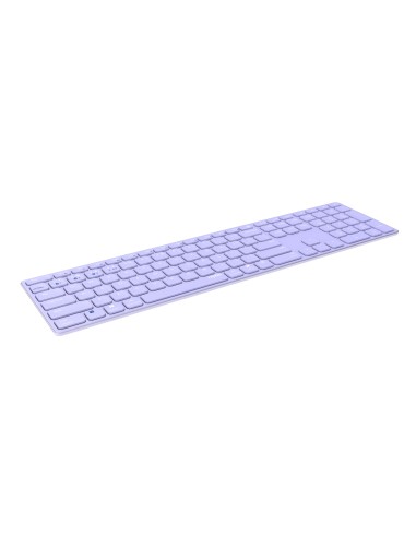 Rapoo E9800M teclado Universal Bluetooth QWERTY Púrpura