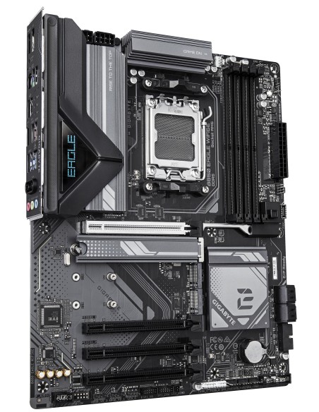 GIGABYTE B850 EAGLE WIFI6E Placa Base - Procesadores AMD Ryzen Serie 9000, VRM digital de 8+2+2 fases, hasta 8200MHz DDR5 (OC),