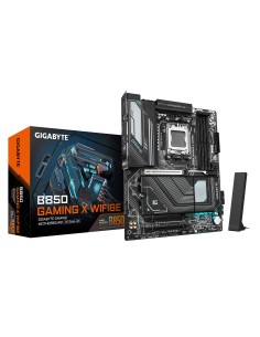 GIGABYTE B850 GAMING X WIFI6E Placa Base - Procesadores AMD Ryzen Serie 9000, VRM digital de 12+2+2 fases, hasta 8200MHz DDR5