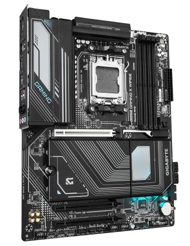 GIGABYTE B850 GAMING X WIFI6E Placa Base - Procesadores AMD Ryzen Serie 9000, VRM digital de 12+2+2 fases, hasta 8200MHz DDR5
