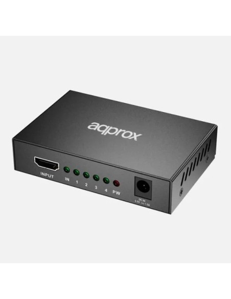 Approx APPC31V3 hub de interfaz 3400 Mbit s Negro